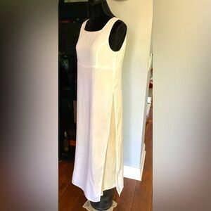 Midi pure linen dress🌷🌷